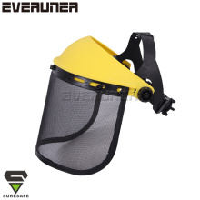 Brush Cutter Face Shield with Mesh Visor